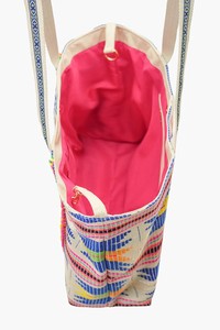 <span class=keywords><strong>Borsa</strong></span> a Spalla Personalizzata da Donna con Due Manici, Ampio Scomparto, <span class=keywords><strong>Motivi</strong></span> Artigianali Ispirati al Mahjong e Tela - Product Image 6