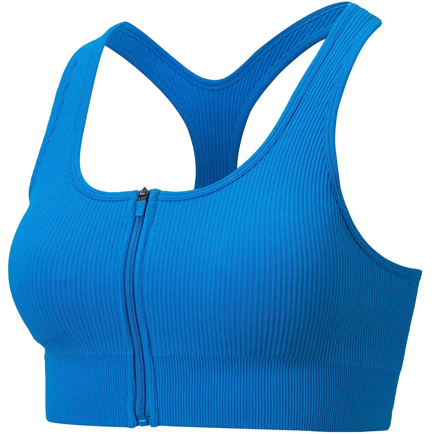 Wholesale Workout new style Clothing Sports Women Fitness top New Gym Yoga top Wear wholesale yoga top Front zip sports bra