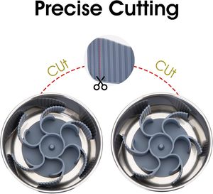 2025 टिटूक हॉट सेल फ्रेंडली डॉग बाउल सुपर बीहड़ धीमी फूड कुत्ते ने 36 ऑक्टोपस सकर्स टर्बो डिजाइन सिलिकॉन भोजन - Product Image 3