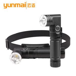 XPG High Intensity Outdoor Headlamp 18650 Battery Led Portable Multi Functional <b>Mini</b> Flashlight With Magnetic Pen Clip - Product Image 4