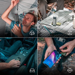 מחמם דוחה מחצלת יתושים נייד נטען חשמלי עמיד למים לקמפינג ולטיולים באוהל חיצוני - Product Image 2