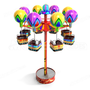 Children Playground Beautiful Amusement Park Ride Double Deck Fairground Samba Balloon Ride For Sales - Product Image 5
