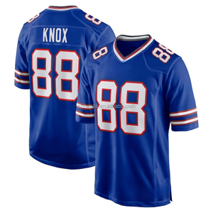 Maillot de football américain Buffalo Bill cousu en gros, couleur <span class=keywords><strong>royale</strong></span> # 17 Josh Allen # 86 Dalton Kincaid # Uniforme de football 97 Joey Bosa - Product Image 4