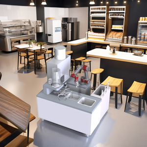 Brazo Robótico Inteligente para Preparar Fideos para Restaurantes, Máquina para Cocinar Fideos de Alta Potencia de 7500 W con Capacidad de Tolva de 10 kg - Product Image 2