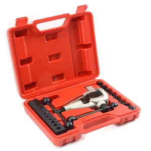 10pcs Heavy Duty Double Flaring Brake Copper Pipe Line Tool Kit For Copper Pipe Stainless Steel
