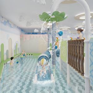 Mini glissières faites sur commande de fibre de verre pour la conception d'intérieur d'équipement de parc <span class=keywords><strong>aquatique</strong></span> de <span class=keywords><strong>centre</strong></span> <span class=keywords><strong>aquatique</strong></span> d'enfants - Product Image 6