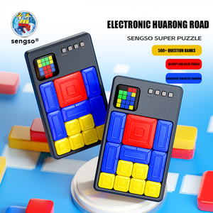ألعاب تعليمية لترتيب الألغاز الفائقة من سينجسو ، ألعاب أطفال عالية الجودة سلسة سريعة ، كولور + بنك أسئلة - Product Image 2