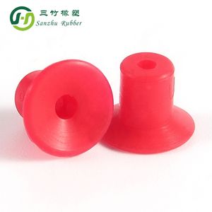 Fábrica Fabricante fornecimento Personalizado moldagem clara silicone borracha selo peças pequena ventosa - Product Image 1