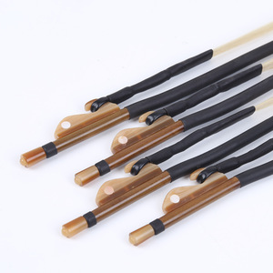 Arco profesional para Erhu de 84 cm, crin de caballo blanca natural para instrumentos de cuerda, construcción de madera pulida duradera - Product Image 1