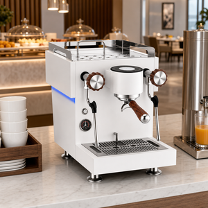 Machine à café expresso professionnelle Careforcafe Classic 9Bar avec pompe à vibration - Product Image 1