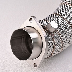 Collecteur d'échappement haute performance pour BMW M550i M850i G14 G15 G16 G11 G12 2020+ 4.4T N63 avec bouclier thermique - Product Image 4