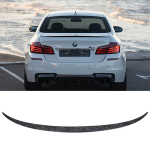 For 5 Series F18 /F10 M5 Sedan M5 Style Forged Carbon Fiber <b>Rear</b> <b>Spoiler</b> Trunk Wing 2009-2016 - Product Image 2