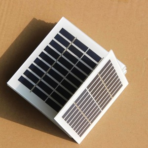 Panneau solaire polycristallin 2W 9V 135x125MM en verre laminé pour usage extérieur - Product Image 3