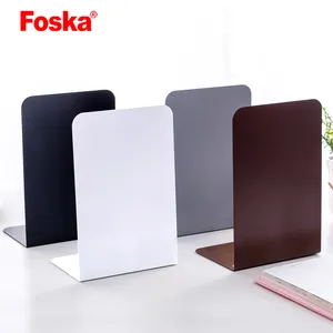 Foska-Soporte de lectura de escritorio de metal para oficina, estante de lectura, soporte de extremo de libro para la escuela y la Oficina