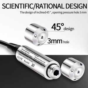 Capteur de <span class=keywords><strong>niveau</strong></span> de liquide <span class=keywords><strong>2M</strong></span> 3M 5M, alimentation DC24V, sortie 4-20mA 0-10V 0-3.3V RS485, transmetteur submersible - Product Image 3