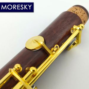 คลาริเน็ต MORESKY ระดับมืออาชีพ ไม้โรสวูด บีแฟลต ชุบทอง 17 คีย์ ไม้โมเพนแท้ ปรับแต่งได้ รุ่น M17 (OEM) - Product Image 5