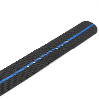 Bracelet de montre sport en tissu nylon respirant et réglable Maxtank BD087 20 22 mm avec boucle à ardillon pour smartwatch