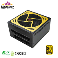 KINPOWER OEM/ODM 850W masaüstü bilgisayar güç kaynağı 80 artı altın oyun güç kaynağı Pc Psu