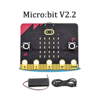 Placa de Desarrollo Microbit Enfo V2.2, Módulo de Placa Base de Expansión, Kit de Bloques de Programación Gráfica Microbit, Coche Inteligente DIY