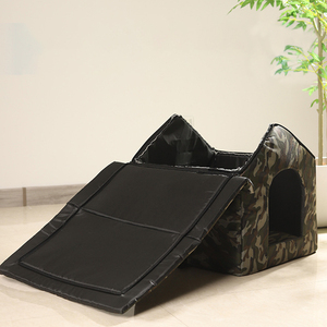 Al Aire Libre impermeable Gatos Perros casas tienda de invierno interior al aire libre a prueba de frío nido para mascotas pequeñas y medianas para al aire libre - Product Image 5