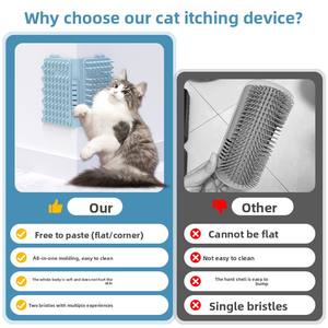 Sgraffiatore viso in Silicone personalizzabile e Scratcher per gatti con rimozione dei peli forniture per animali domestici per cani da gatto - Product Image 3