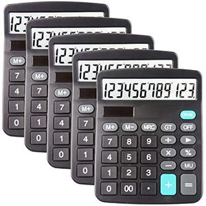 12-Digit Multifunctional Electronic Calculator Promotional Plastic Check Correct Function with M-28 - Product Image 1