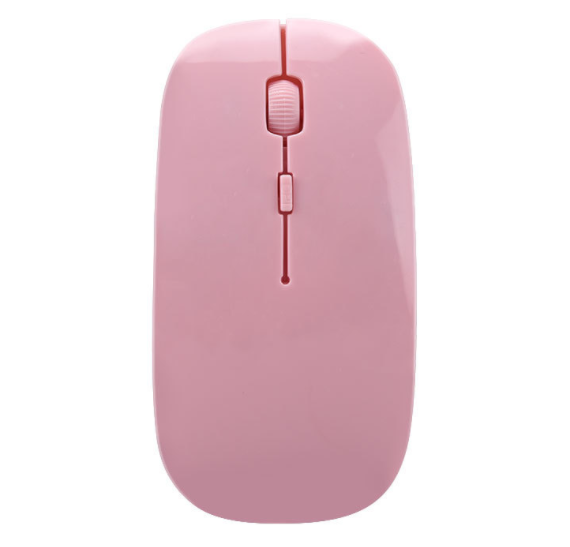 Cheap Wholesale Thin Slim 2.4G Optical Computer Wireless Mouse for Mac Laptop Windows