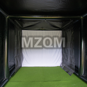 <span class=keywords><strong>Prix</strong></span> de gros d'usine, simulateur de golf gonflable mobile, tente d'enceinte facile à installer - Product Image 5
