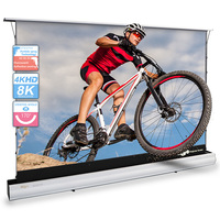 Leagogo — écran de projection laser idéal pour la tv, avec réflecteurs 11.11, 120 pouces, portable, tur, HD, 4K, 3D