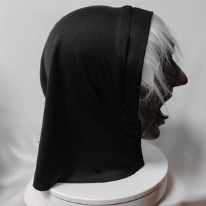 Máscara de Bruja con Pelo Blanco y Lengua Rizada, Disfraz de Terror para Cosplay, Accesorio para la Cabeza, Material de Emulsión, Estilo Divertido - Product Image 2