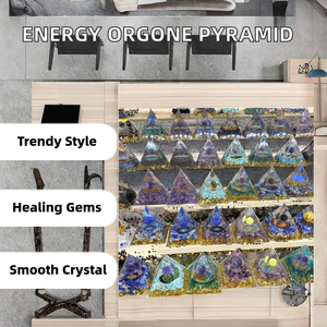 Wholesale Polished Healing Crystals <strong>Resin</strong> Energy Orgone Organite <strong>Pyramid</strong> for Spiritual Purpose - Product Image 2
