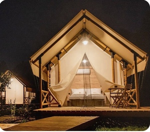 Hôtels de luxe <span class=keywords><strong>en</strong></span> plein air, maisons personnalisées, lodges <span class=keywords><strong>en</strong></span> bois et <span class=keywords><strong>en</strong></span> toile, chambres de glamping avec salle de bain, tentes de safari - Product Image 1