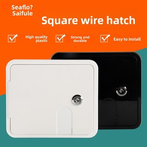 Caja <span class=keywords><strong>de</strong></span> Almacenamiento <span class=keywords><strong>de</strong></span> Cables con Orificio para Cableado, Cuadrada, para Caravana y Yate - Product Image 5