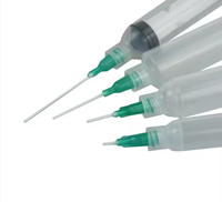 Modélisation d'injection flexible industrielle 14-27g demi-pouce anti-rayures pleine aiguille pointe distribution vis aiguille PP Machine pour paquet