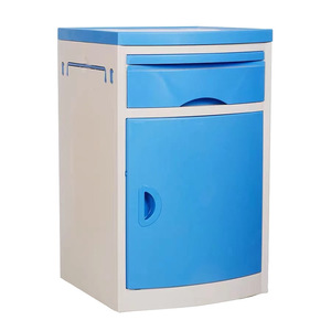 Mjt-3 Mesita de Noche de Acero Inoxidable 48x48x76cm para Uso Hospitalario, Duradera - Product Image 2