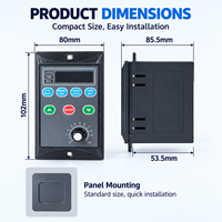 Contrôleur de moteur CC sans balais basse tension industriel 24V 48V BLDC avec capteur Hall, contrôle PWM RS485 CAN