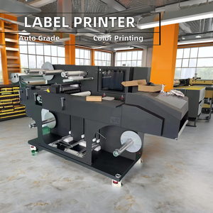 Rollo de rollo de papel digital de la máquina de impresión de color de la etiqueta troquelado impresora adhesiva en excelentes condiciones - Product Image 2