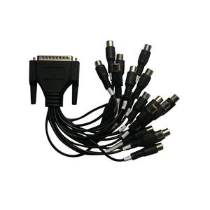 Câble de connexion Db25p mâle vers BNC, module de surveillance de transmission de données vidéo 1 à 16, entièrement blindé en cuivre - Product Image 1