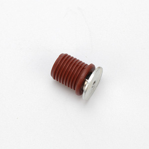 ตัวจับประตูตู้แบบฝัง JiuFa สีแดง แม่เหล็กทรงกระบอก สำหรับตู้ CS-8560 - Product Image 1