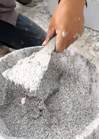 Peinture liquide à base d'époxy effet pierre granitique, application au pinceau de qualité supérieure, haute couvrance pour une utilisation polyvalente