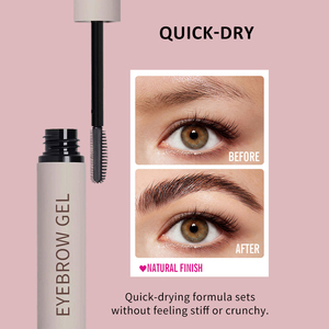 Vente en gros Gel teinté pour peigner les sourcils Gel <span class=keywords><strong>de</strong></span> laminage des sourcils imperméable personnalisé <span class=keywords><strong>Transparent</strong></span> avec brosse - Product Image 2