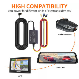 Cable adaptador de venta directa para cámara de salpicadero, Carplay, detector de radar GPS y cargador de coche L180 - Product Image 2