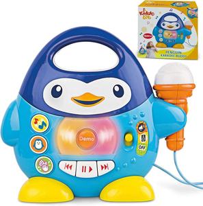 Machine de karaoké pour les tout-petits, jouets musicaux amusants pour les tout-petits, machine de karaoké idéale pour les enfants - Product Image 1
