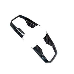 Für 2014-2021 Lamborghini Hurricane 580 True Carbon Fiber Auto Innen zubehör Lenkrad Knopf Dekoration Rahmen - Product Image 3