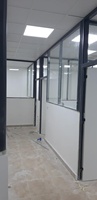 High Quality Clear Office Partition Freest and Workstations Modular Office Divider Glass Office Partition