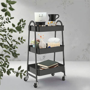 Carrito de Cocina de Hierro de Estilo Moderno DZ, de Tres Niveles, Tipo Independiente, Estante de Almacenamiento para Herramientas Manuales - Product Image 2