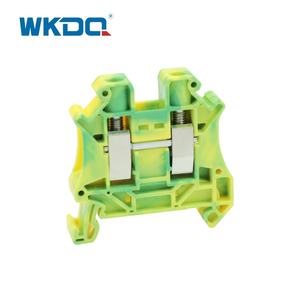 JUT10 <span class=keywords><strong>Bornier</strong></span> de terre PE DIN Rail <span class=keywords><strong>10mm2</strong></span> pour panneau électrique - Product Image 3