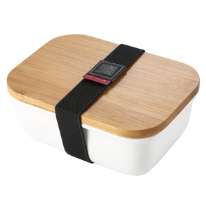 Vietnam WeWood Eco Friendly Stackable Leak Proof Bento Lunch Box Container Wooden Bamboo Lid