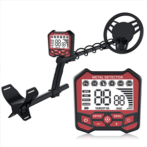 Détecteur de métaux avec écran LCD, 4 modes réglables, sensibilité 10 pouces, interface USB, performances stables pour la plage, l'industrie et l'usage souterrain - Product Image 1
