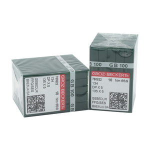 Aiguilles à coudre Groz-Beckert DPX5, résistantes à la chaleur, plaquées titane, pour machines à boutonnières et à double aiguille - Product Image 2